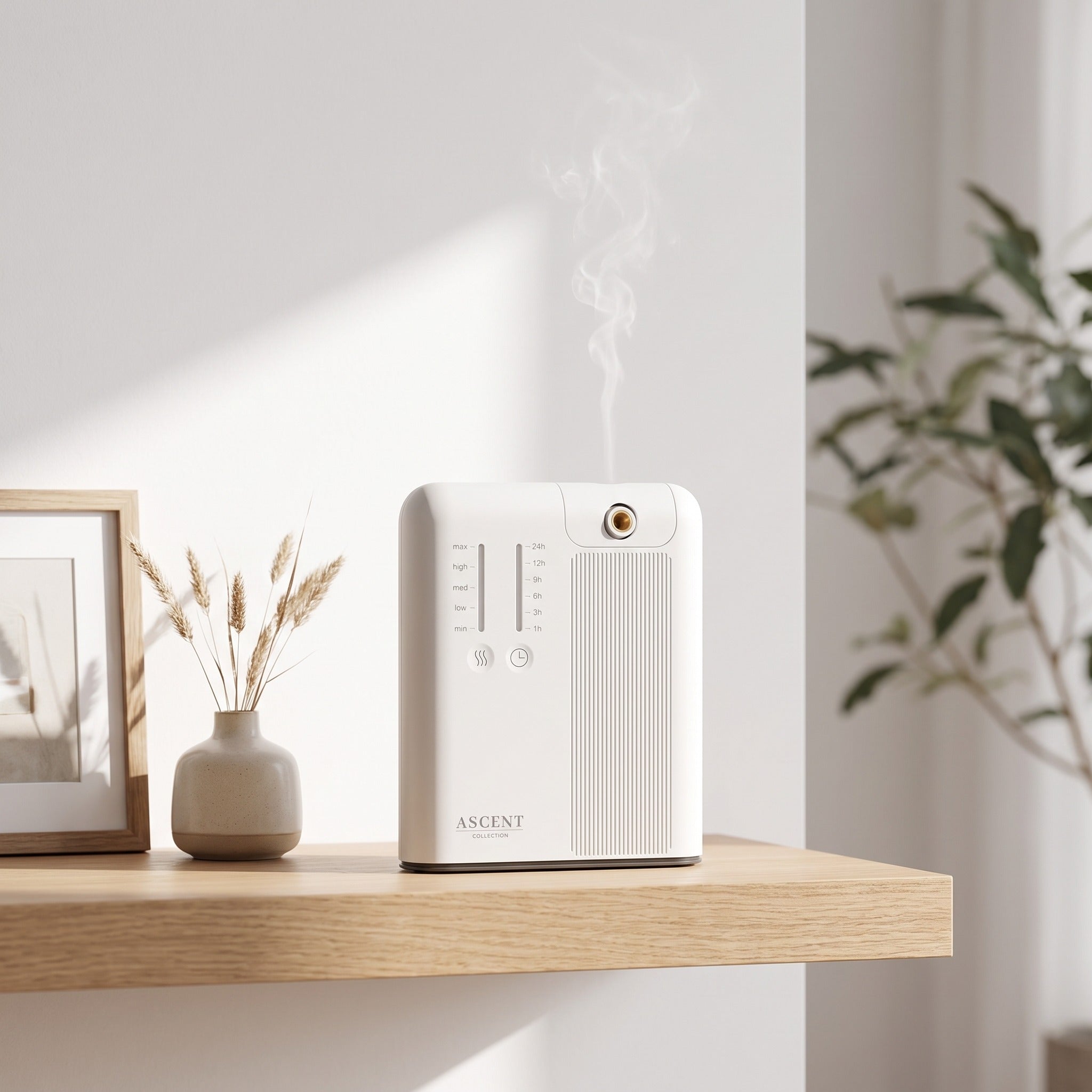 Scent Mist Diffuser in Black — waterless cold air scent diffuser | Ascent Collection